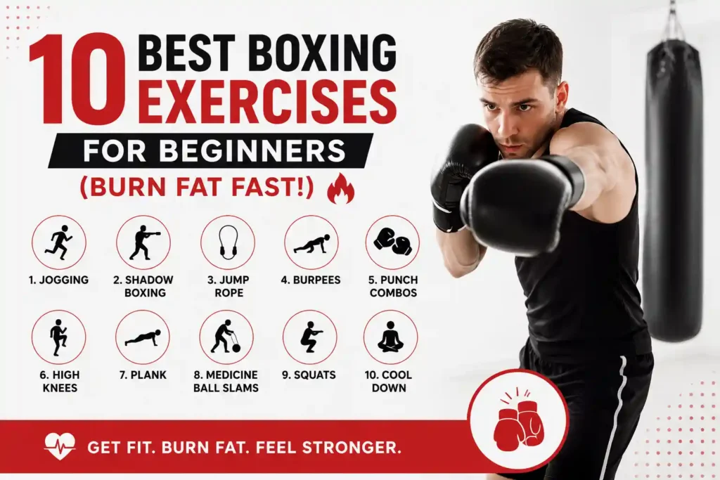 10 Best Boxing Exercises for Beginners (Burn Fat Fast!)