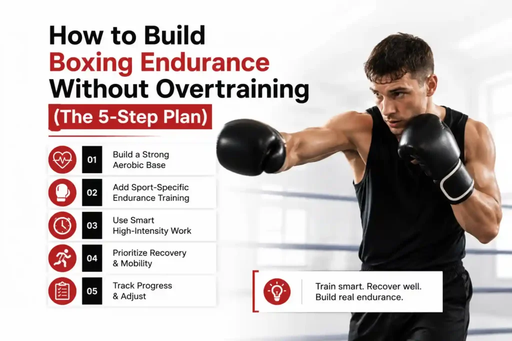 How to Build Boxing Endurance Without Overtraining (The 5-Step Plan)