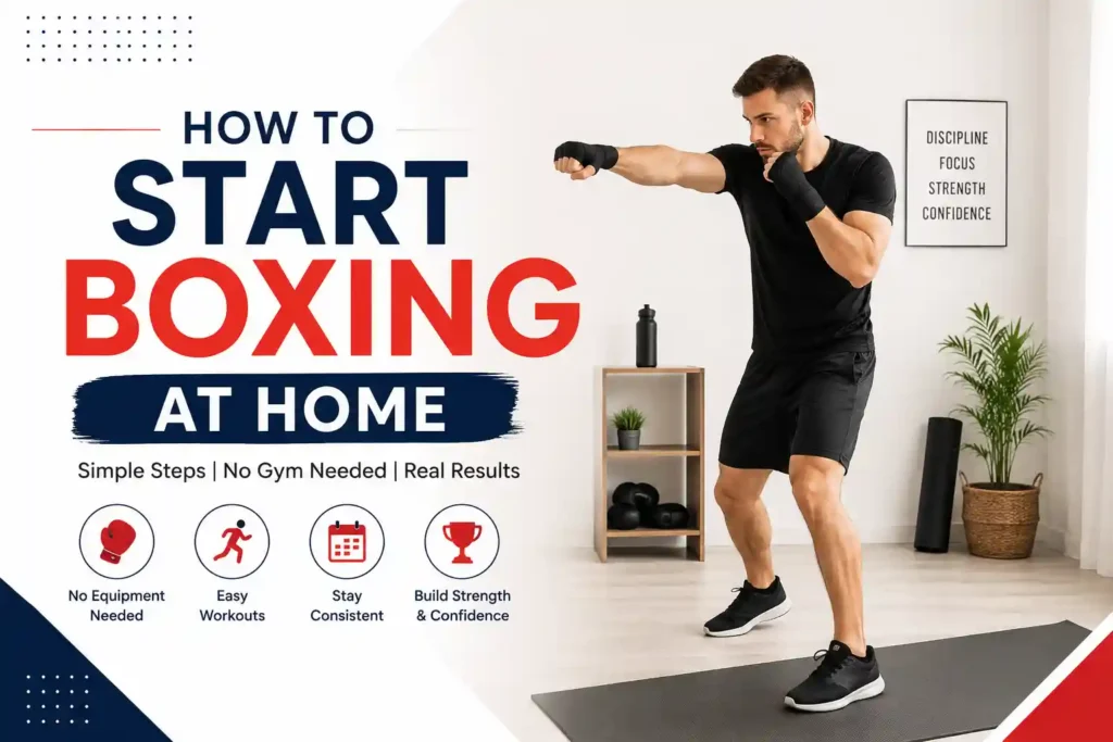How to Start Boxing at Home in 2026 (Beginner Step-by-Step Guide)