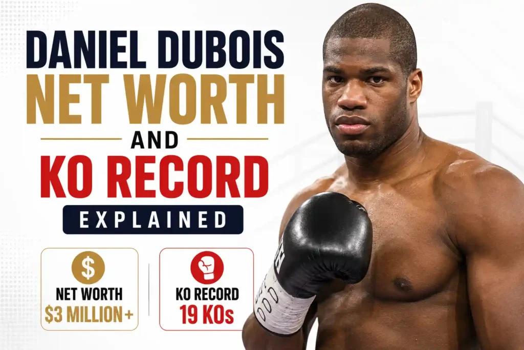 Daniel Dubois Net Worth and KO Record Explained