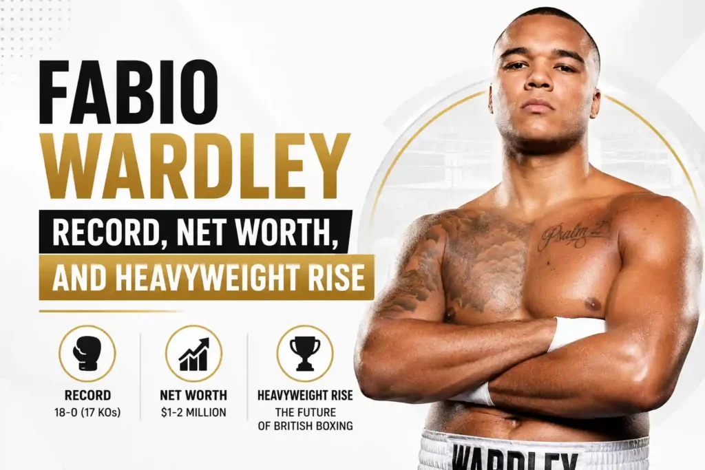 Fabio Wardley Record, Net Worth, and Heavyweight Rise