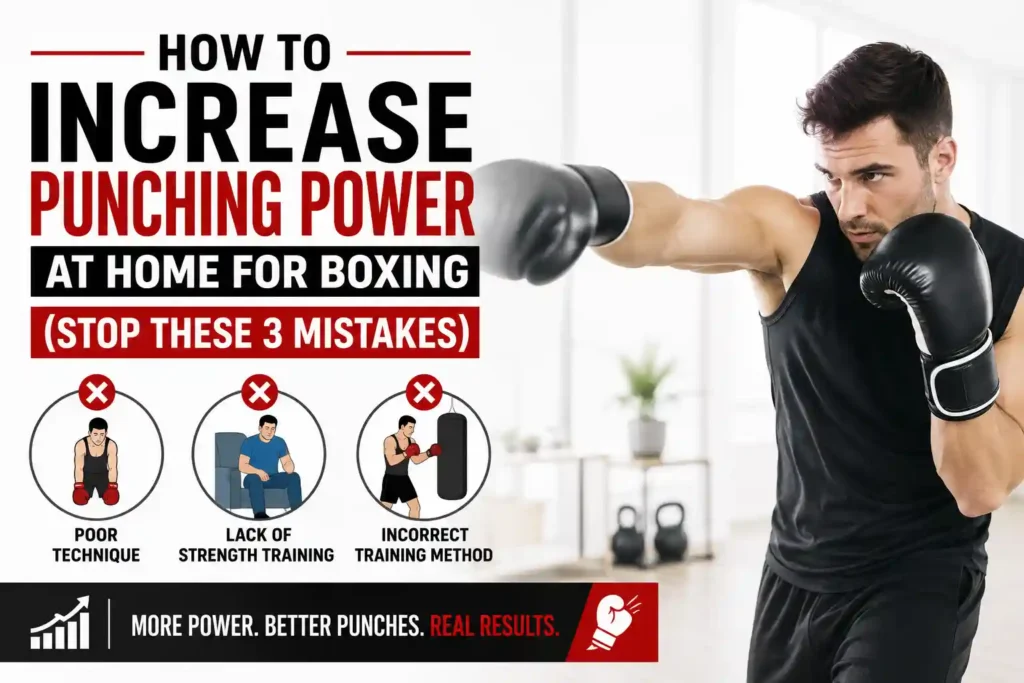 How to Increase Punching Power at Home For Boxing (Stop These 3 Mistakes)