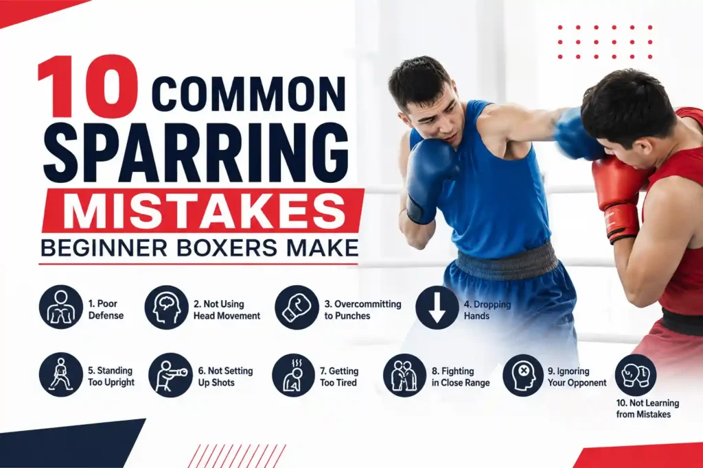10 Common Sparring Mistakes Beginner Boxers Make